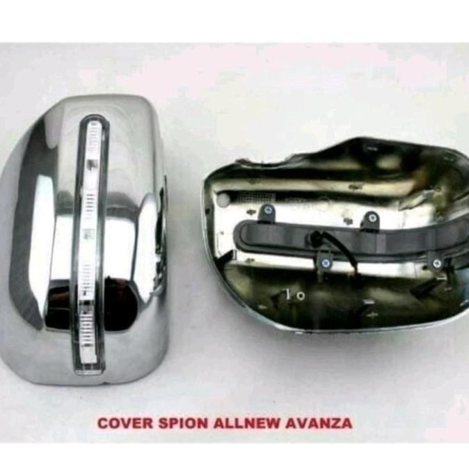 Cover Spion/ Pelindung Spion All New Avanza/Veloz/Type G 2012-2014 Chrome Car Terbaru