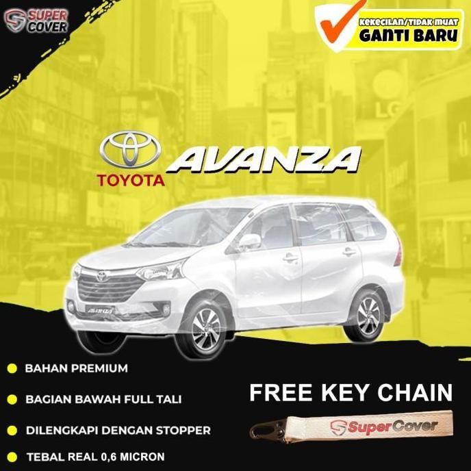 TERBARU SARUNG MOBIL PLASTIK  AVANZA COVER MOBIL PLASTIK SUPERCOVER