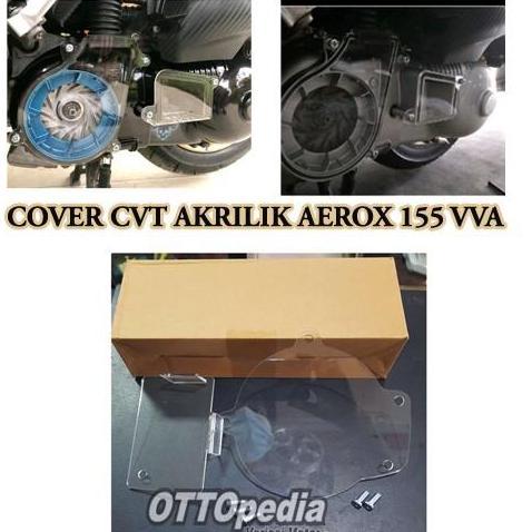 MIKA TUTUP COVER PELINDUNG CVT PULLY KIPAS NMAX OLD 2014-2019 / AEROX 155 VVA  / NMAX 2020 / AEROX N