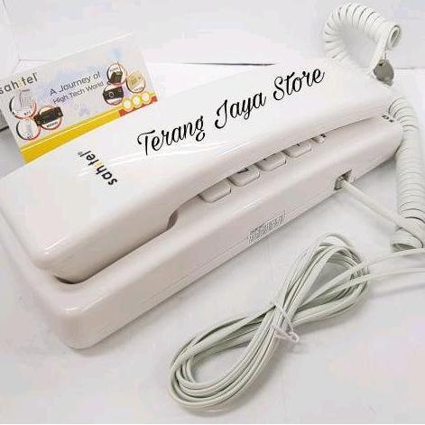 Telepon Kabel Sahitel S21 Pesawat Telepon Kabel Sahitel S-21 (Putih)