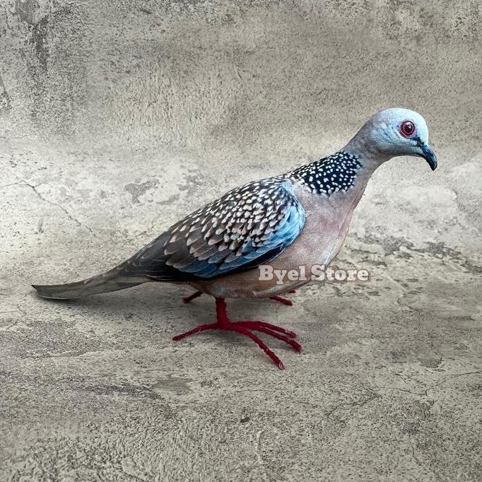 Patung Burung Tekukur Dekukur / Burung Balam