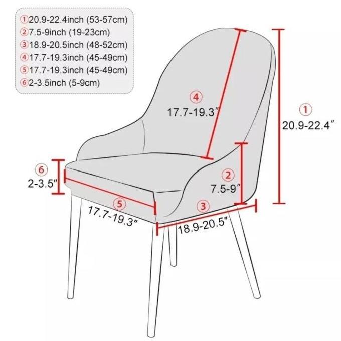 Cover kursi sarung kursi cover sofa melengkung dengan sandaran tangan