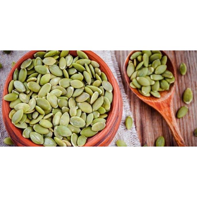 Pumpkin Seeds Biji Labu Kuning Waluh Kuaci Kupas Siap Makan