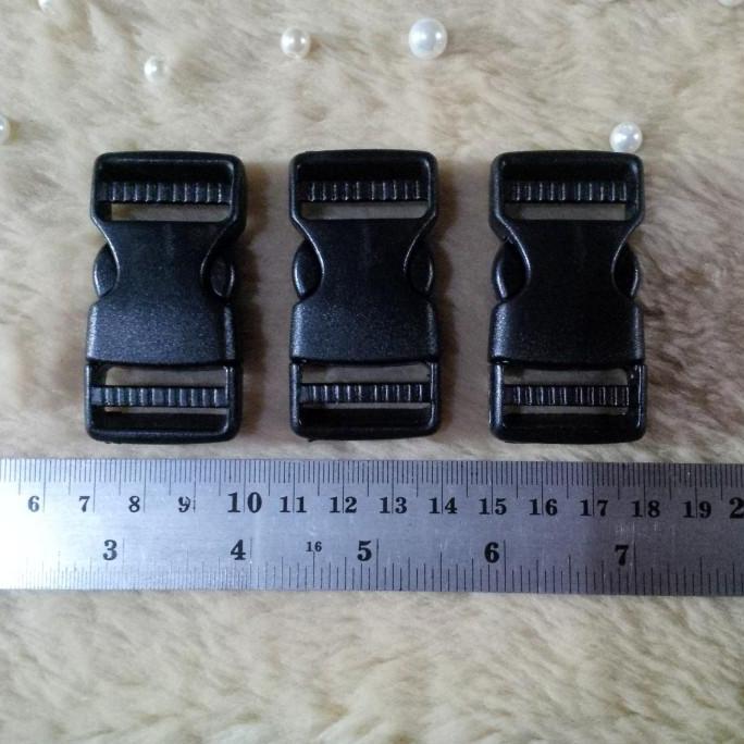 Buckle Sodok Plastik/Slot Plastik 2.5 cm (25 mm)