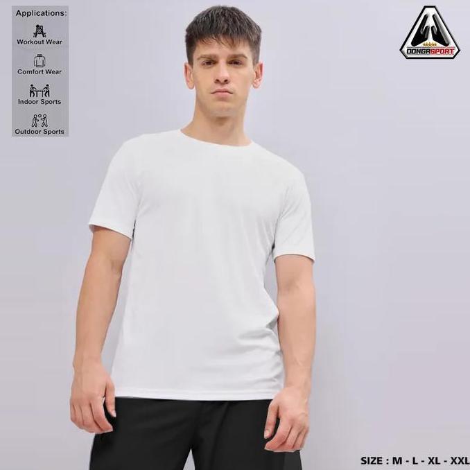 Baju Polos Olahraga Drifit Milano