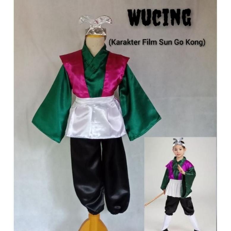 NEW Kostum Cosplay Sha Wujing Film Kera Sakti Kostum Karakter Film [terbaik][terlaris]
