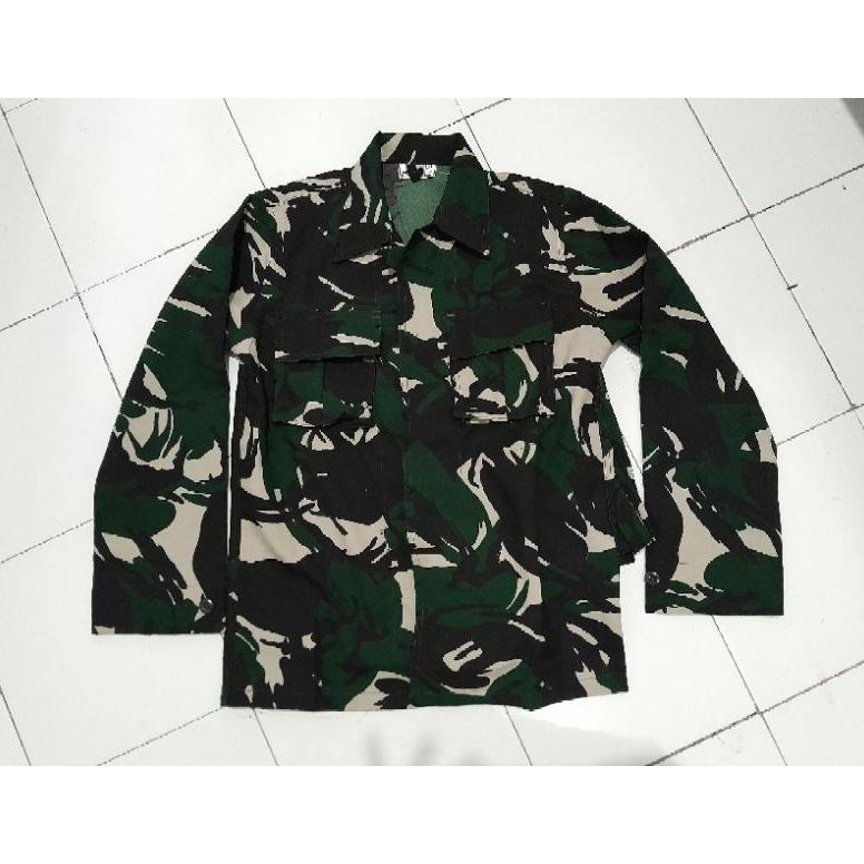 NEW baju PDL VELBET  TNI velbed gelap multi corp 999 [terbaik][terlaris]