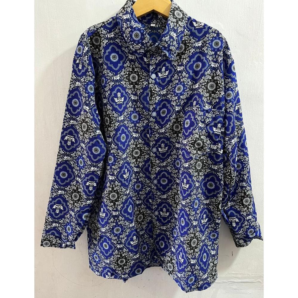 NEW BATIK SMP NEGERI BATIK SMP NASIONAL SERAGAM BATIK SEKOLAH SMP LENGAN PANJANG + PENDEK COD [terba