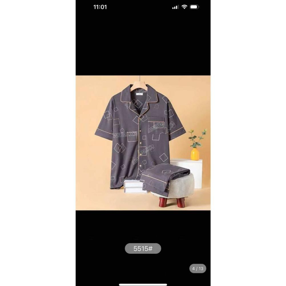 new product pajamas cowok dewasa import piyama pria remaja set celana panjang pajamas laki laki katu