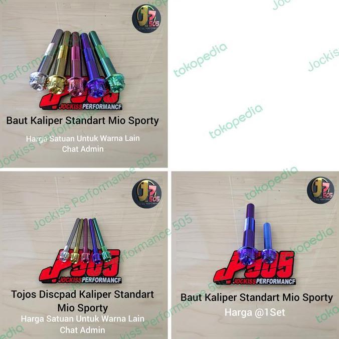 Baut Kaliper Mio Sporty 2003 - 2008 Titanium Gr5
