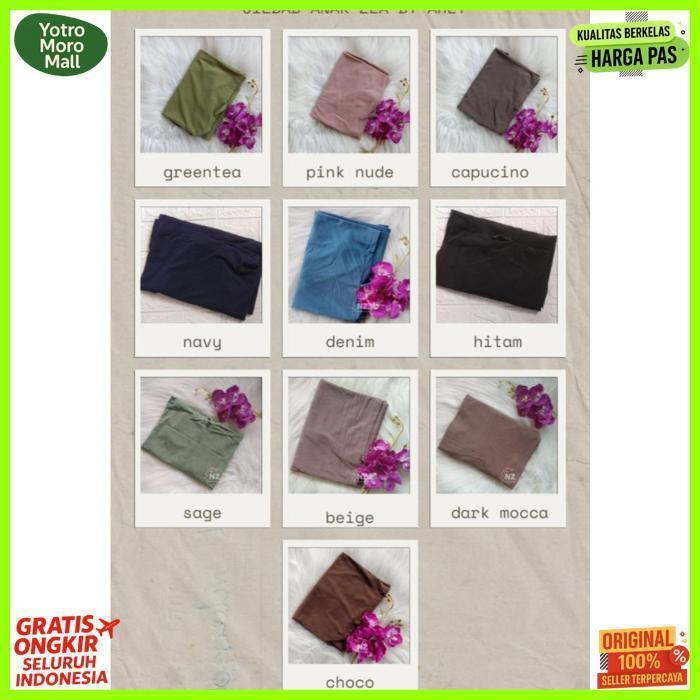 Exclusive 404 Bergo Zea Ori Arey Hijab Kids || Jilbab Instan Anak Non Pet Tali