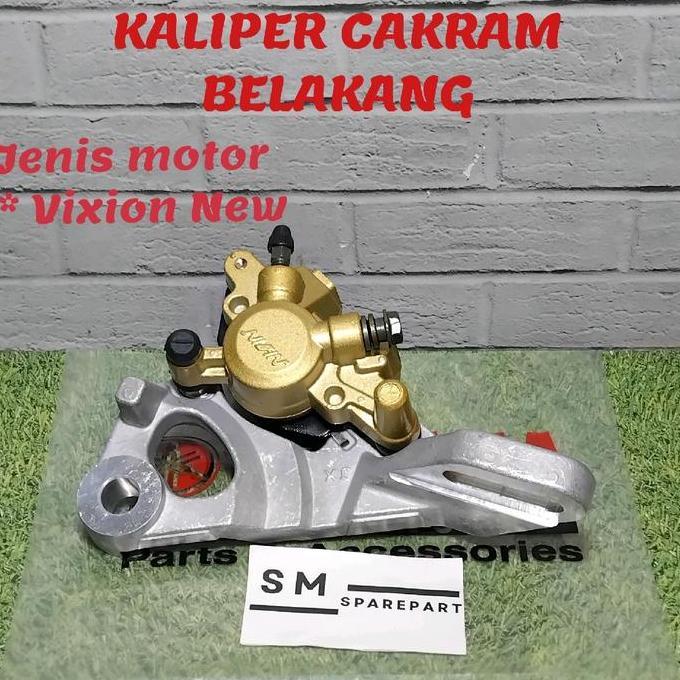 Kaliper Assy Caliper Cakram Belakang Pala Babi Motor Yamaha Vixion New