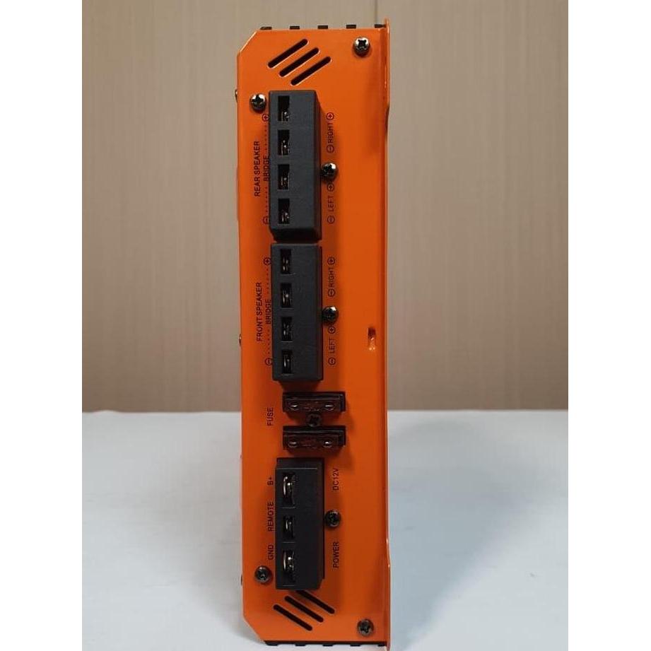 Grosir Embassy Power Amplifier Em-880.4 4 Channel Class Ab Mobil 1200 Watt Dengan Kontrol Subwoofer 