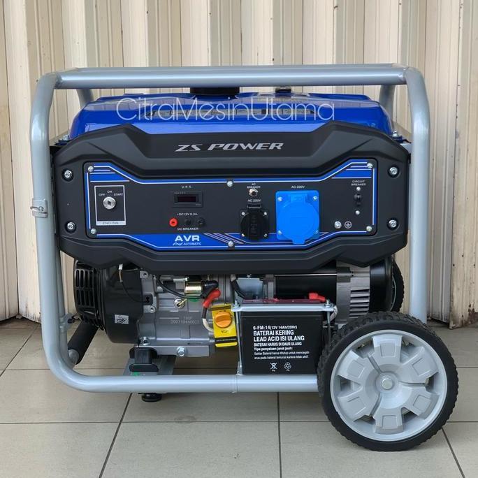 Genset Bensin 5000 Watt Zs Power Pb7900E