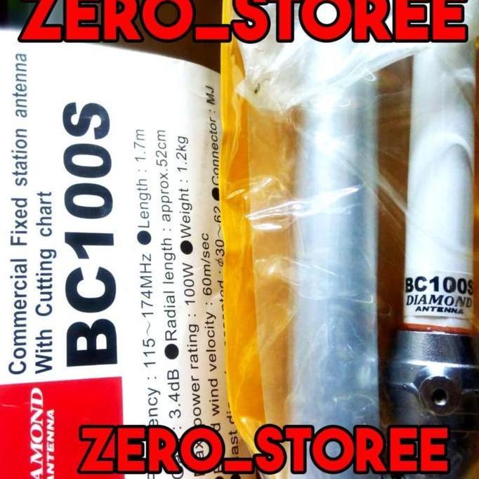 Murah Diamond Bc100S Antena Airband Vhf Radio Rig Bc 100S Bc-100S Antena Air Antena Gedung Vhf Rig U