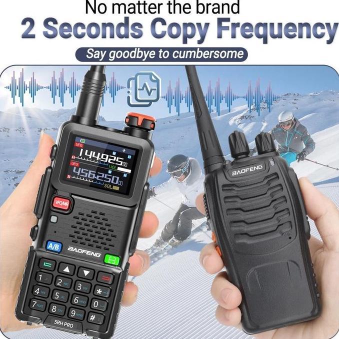Promo Baofeng Ht Uv-5Rh Pro 10W Gps Dual Band Radio 108-136Mhz & 136-174Mhz Dengan Garansi 1 Tahun B