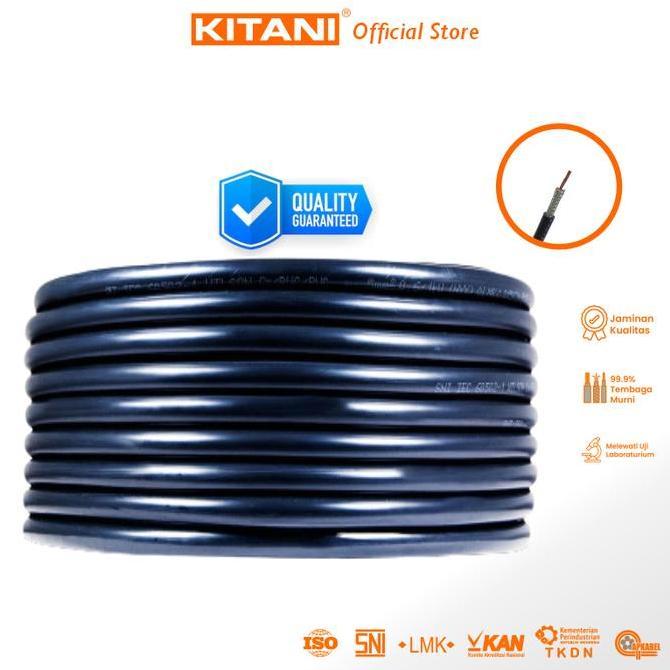 Murah Kitani - Coaxial Rg 58 - 90 Meter -  Kabel Antena Tv , Cctv
