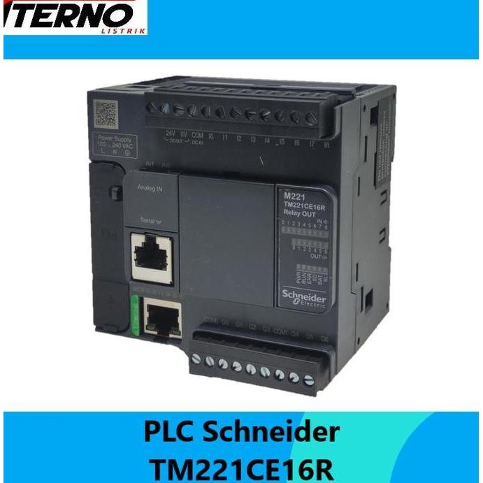 Murah Tm221Ce16R Plc Schneider 16Io Modicon M221