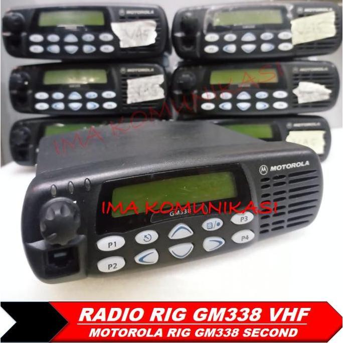 Grosir Radio Rig Motorola Gm338 Vhf Bekas
