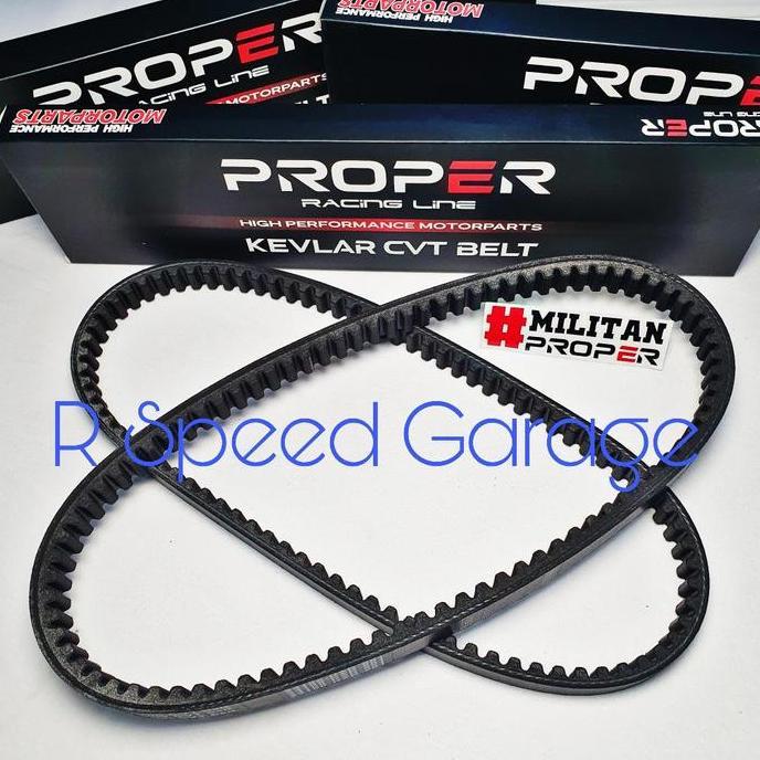 Kevlar Cvt Belt Proper Mio M3 Soul Gt 125 Freego Fino 125 Gear 125 X-Ride 125 2Ph