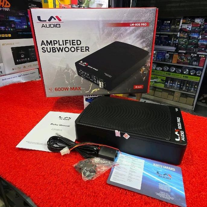 Grosir Subwoofer Kolong Aktif Lm Audio Lm-80S Pro Subwoofer Kolong Lm Audio 8 In