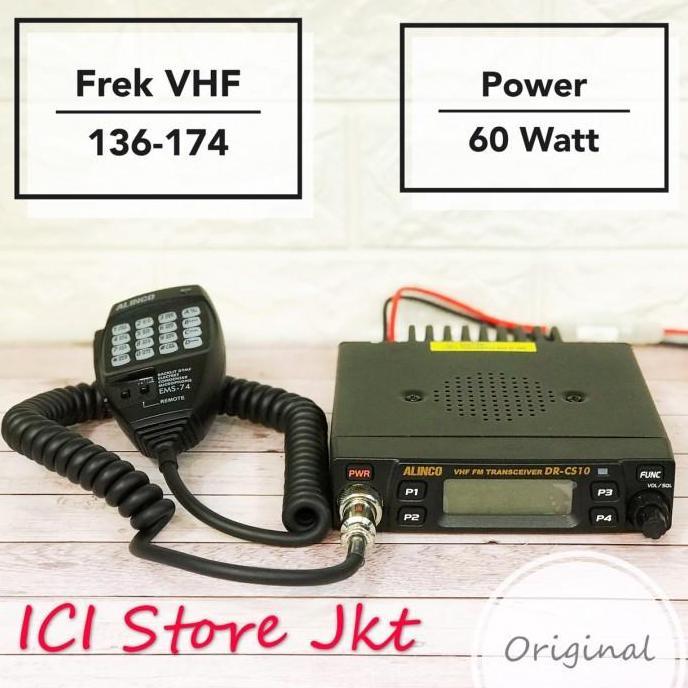 Grosir Rig Alinco Dr Cs10 / Rig Alinco Dr Cs 10 Original Garansi