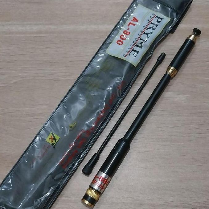 Murah Antena Ht Jarak Jauh Super Stick Dobel Coil Al800 Dualband Bnc Cocok Buat Icom V8 V80 V85 V86 