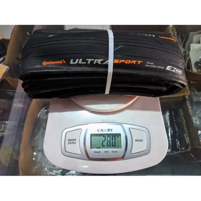 BAN LUAR CONTINENTAL ULTRA SPORT III 3 BLACK Kevlar Sepeda Roadbike
