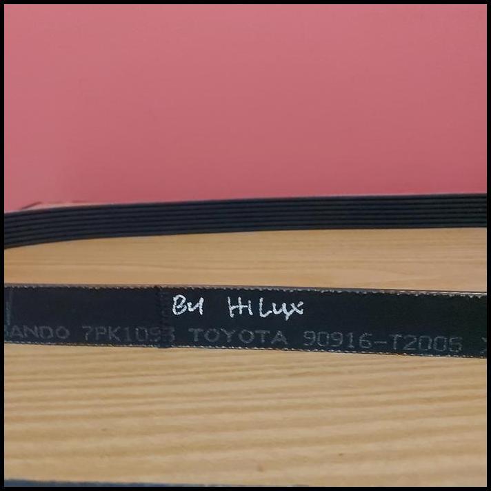 TERBARU FAN BELT TALI KIPAS TOYOTA HILUX 90916-T2005 7PK 1093