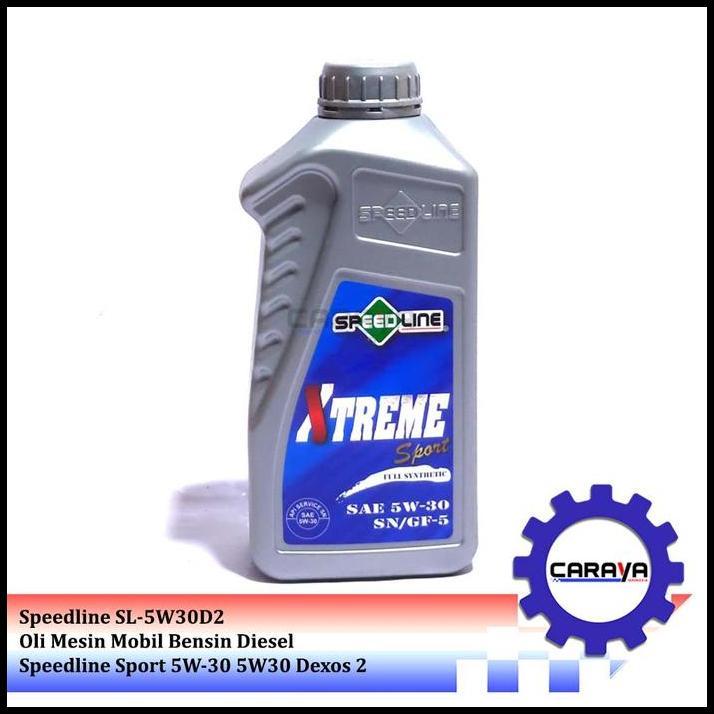 BEST DEAL OLI MESIN MOBIL BENSIN DIESEL SPEEDLINE SPORT 5W-30 5W30 DEXOS 2 