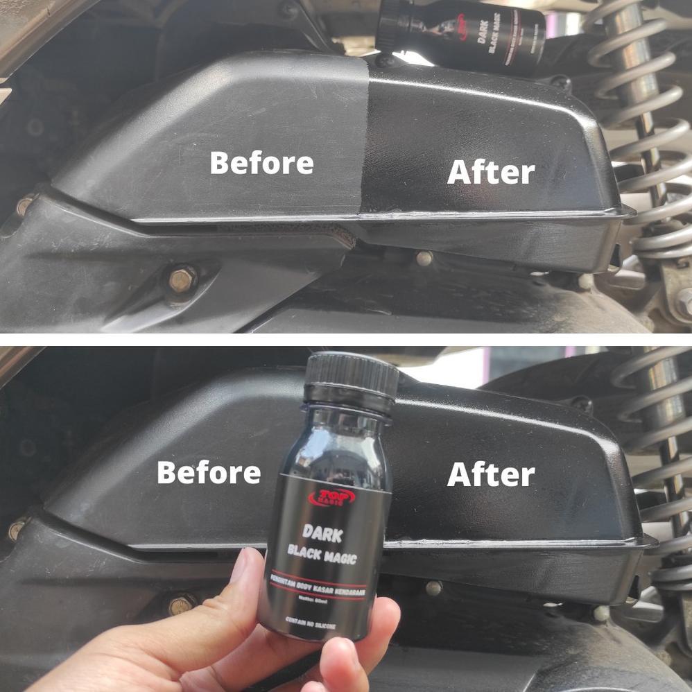 Bergaransi Terlariss Top Dark Black Magic Penghitam Body Motor Mobil Penghitam Dashboard Cover Knalp