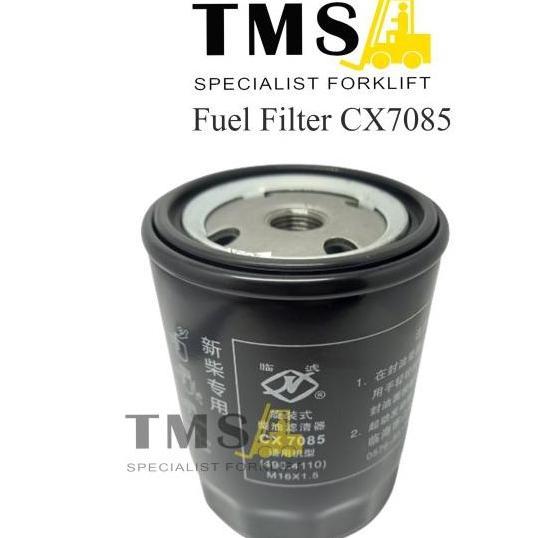 Promo Fuel Filter Cx7085 Filter Bensin Forklift Heli Hangcha Tcm 3 Ton (4 Lubang)