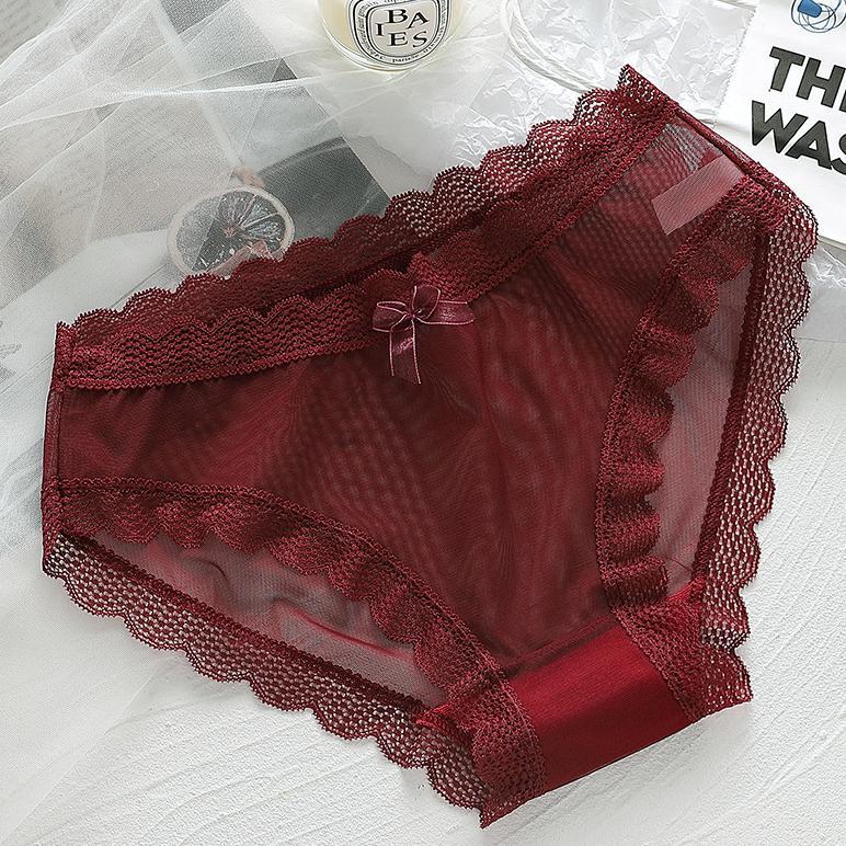 Hot Deals Bv.Id Cd1236 Celana Dalam Wanita Seksi Cd Transparan Renda Brukat Sexy Kolor Panties