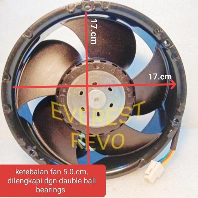 Sale Fan Dc 48V 17X17 Cm Bulat/ Kipas Dc 48 Vol 17 X 17 Cm Cooling Fan