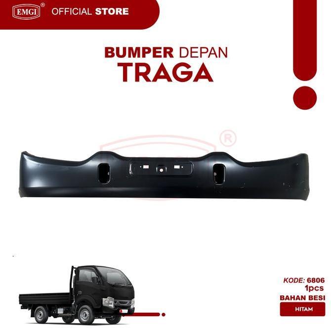 Sale Emgi Bumper Depan Traga Kode 6806 Bahan Besi Hitam 1Pcs Untuk Traga