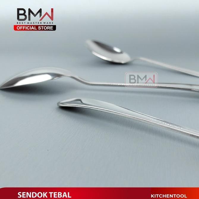 Grosir Sendok Makan Stainless Steel Sendok Hotel Restoran Besar Dan Tebal
