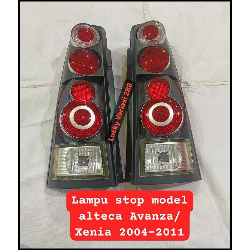 DISKON STOP LAMP LAMPU STOP TAIL LAMP  VARIASI MODEL ALTECA TOYOTA DAIHATSU AVANZA XENIA 2003 2004 2