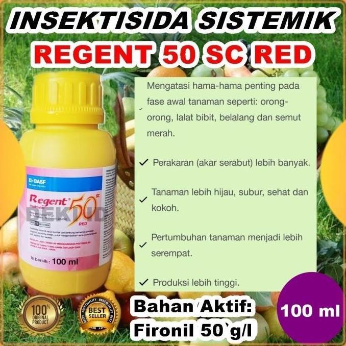 Regent 50SC Insektisida Sistemik Plus ZPT 100 ml Obat Hama Serangga