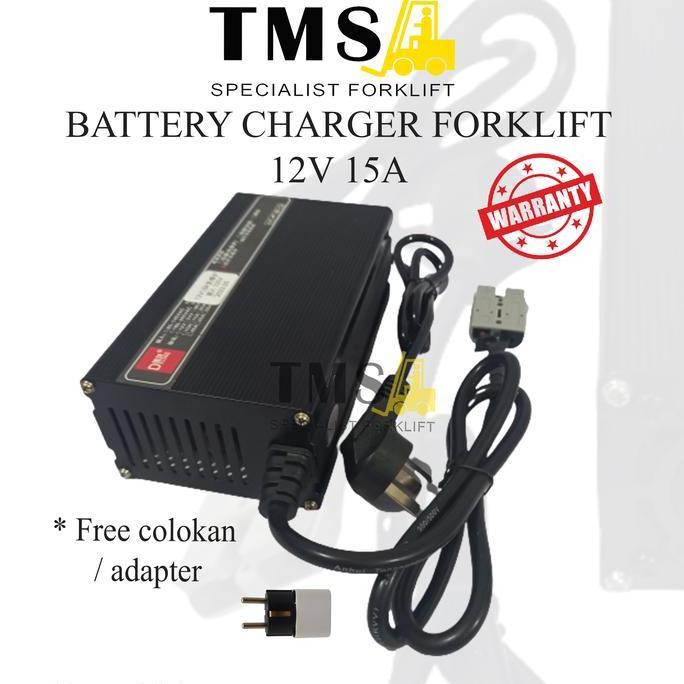 Battery Charger Forklift Eletric Battery 12V 15A Casan Forklift Pallet