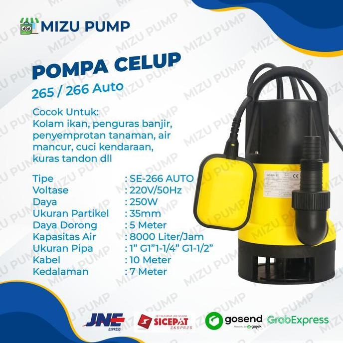 Promo Pompa Celup 266 Sanei 250 Watt - Pompa Celup Air Kotor