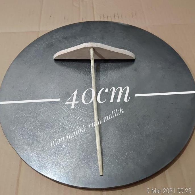 Promo Cetakan Kue Crepes Ukuran 40 Cm Bahan Besi Baja Tebel