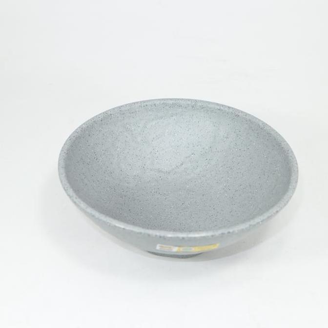 Murah Golden Dragon Melamine Matte Grey Mangkok Relief 6,8" W6907A-Mg
