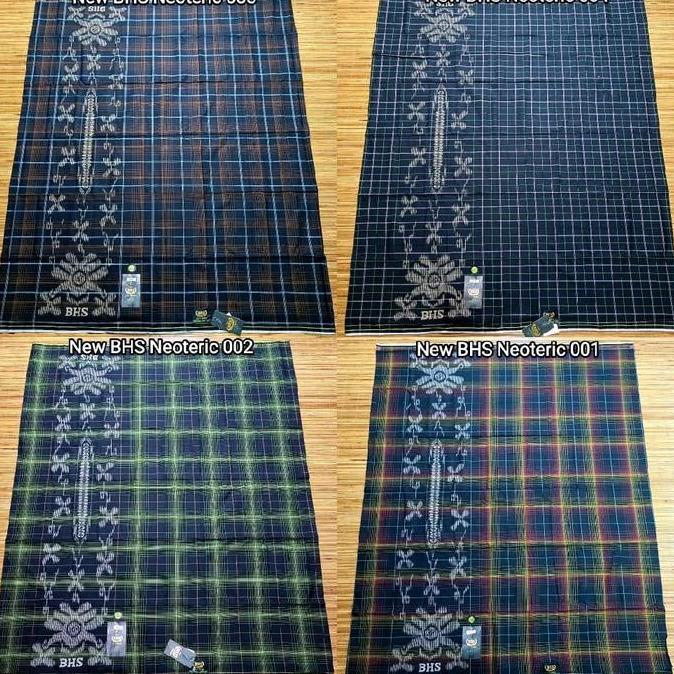 SARUNG BHS NEOTERIC GOLD ORIGINAL - NEW SARUNG BHS NEOTERIC MOTIF JADUL KOTAK-KOTAK BAHAN HALUS