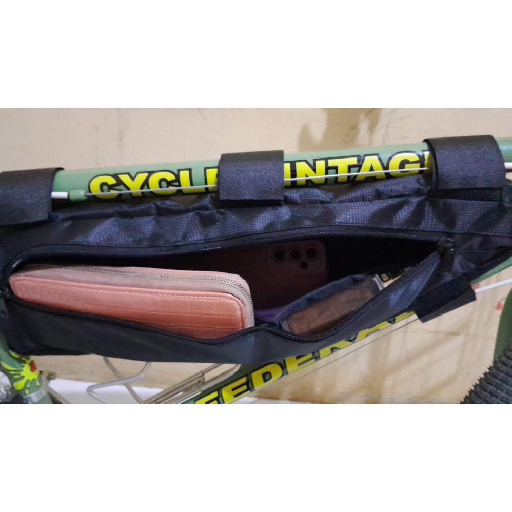 NEW TAS SEPEDA GUNUNG TAS FRAME WATERPROOF FRAME BAG TAS PERBEKALAN BERSEPEDA MURAH