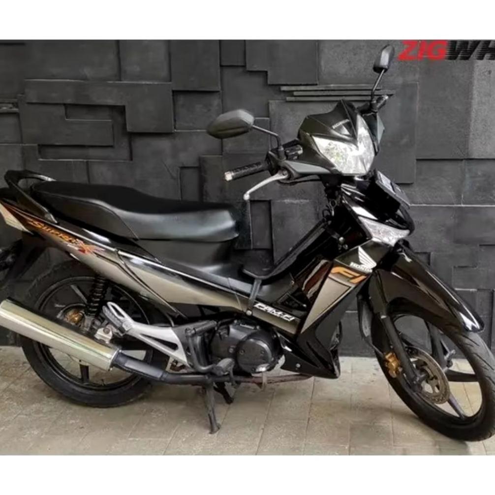 Grade Ori Spakbor Slebor Selebor Fender Depan Supra X 125 New Batman Warna Hitam Kualitas Tebal Stan