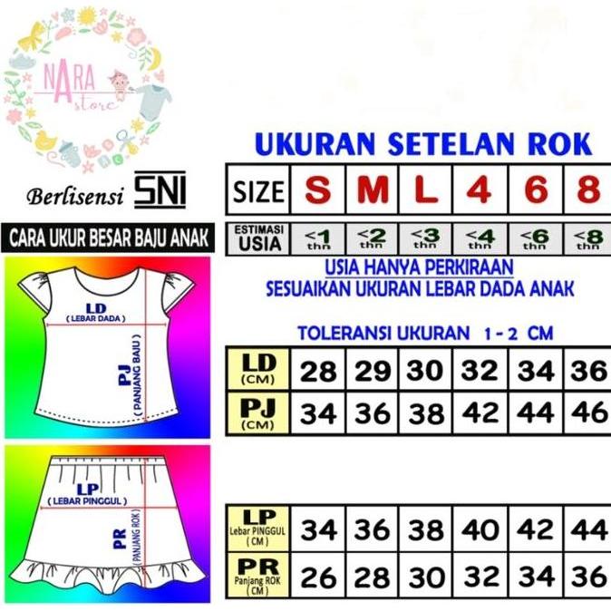 SETELAN BAJU ANAK CEWEK KELFI 1-8TH "FAMOUS EDITION"/SETELAN ROK ANAK KELFI/SETELAN BAJU ANAK KELFI