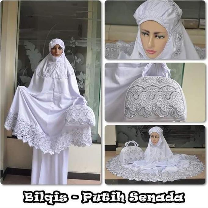 Mukena Dewasa Bilqis tas mewah.