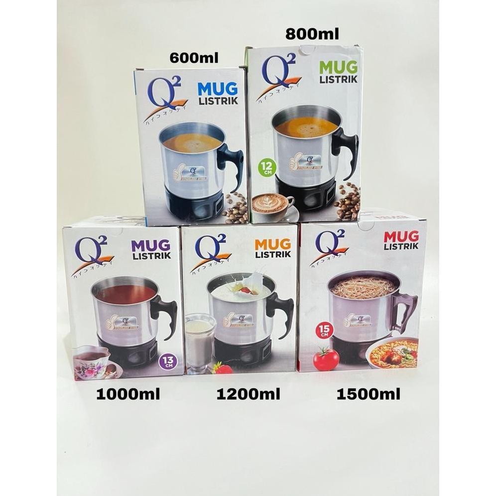 PROMO Teko Mug Pemanas Air Mini Listrik Elektric Heating Cup Stainless