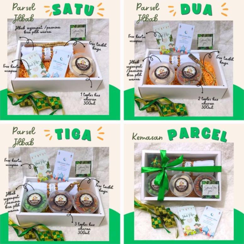 KAVELA HAMPERS RAMADHAN IDUL FITRI PAKET THR PARSEL SAJADAH HIJAB KUE KERING KHAS LEBARAN KADO ISLAM