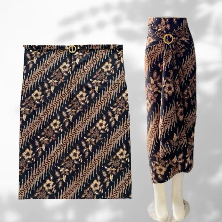 New Rok Lilit Motif Batik//Rok Lilit Wrap Skirt Batik//Rok Batik Tali